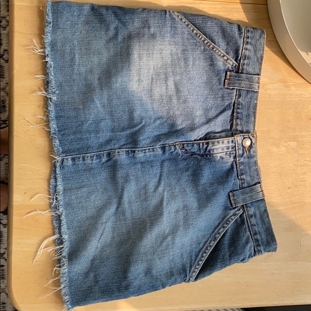 Denim skirt